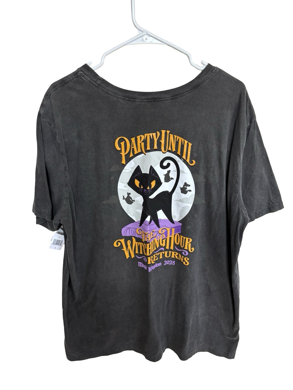 Disney Parks 2025 Hocus Pocus Villains Spelltacular Glow T-Shirt Adult L NEW
